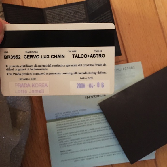 SOLD Authentic Prada Handbag Cervo Lux Chain - Picture 2 of 16